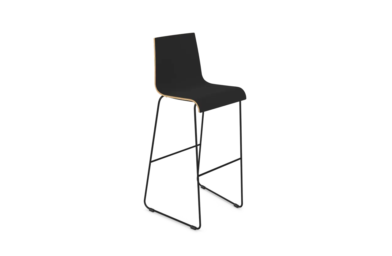 Jinx Bar Stool - Sled, Stool