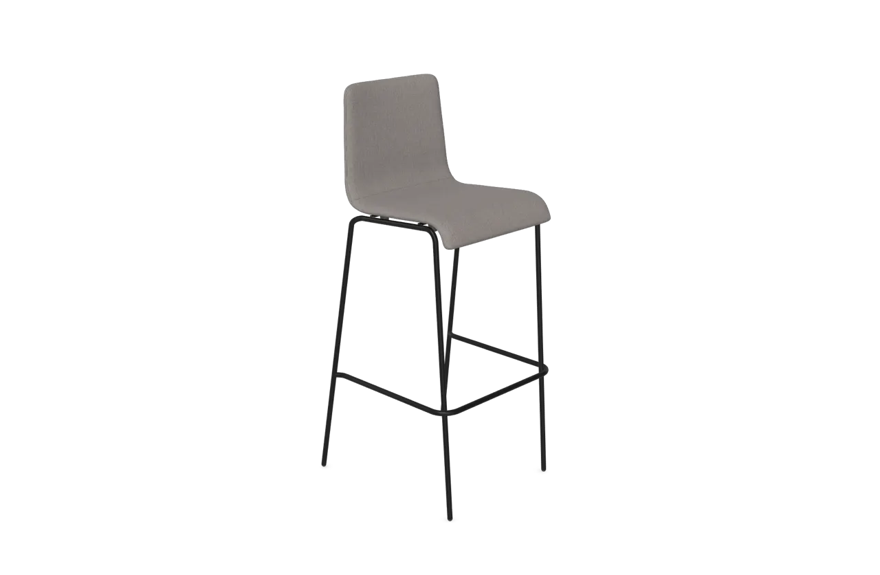 Jinx Bar Stool - 4 Leg - Upholstered, Stool