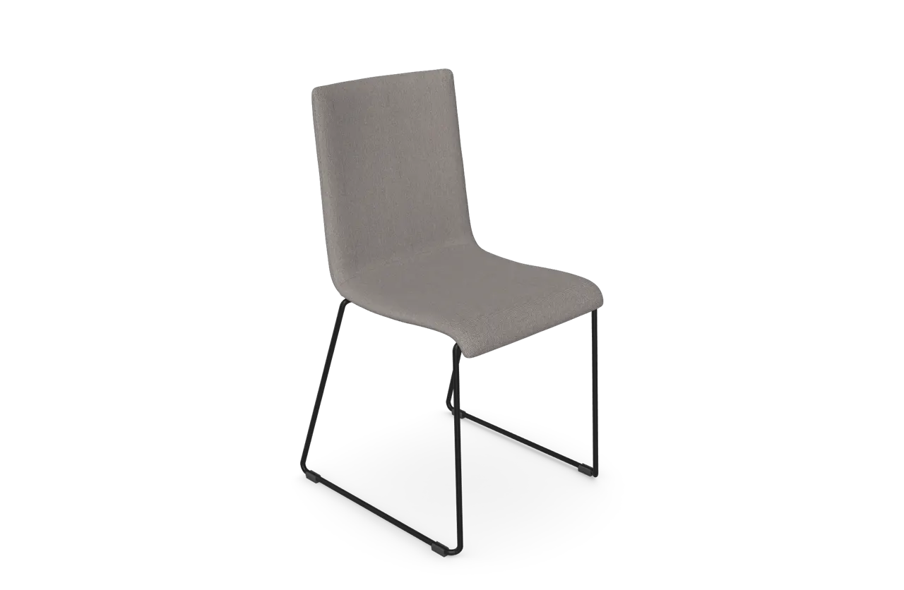 Jinx Side Chair - Sled - Upholstered, Chair