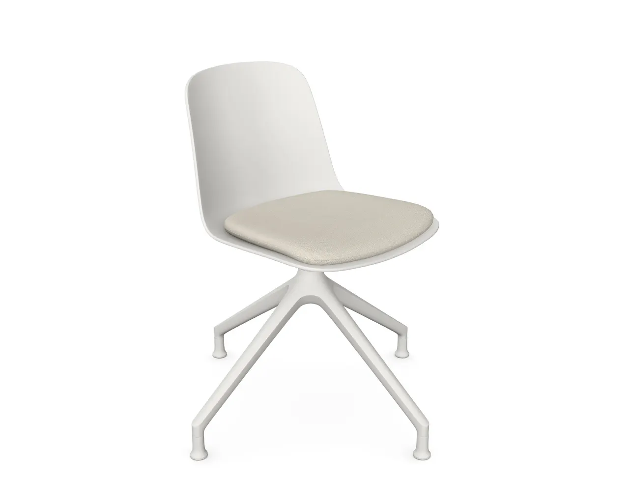 Loria Part-Upholstered Side Chair - 4 Star Static (Height Adjustable), Chair