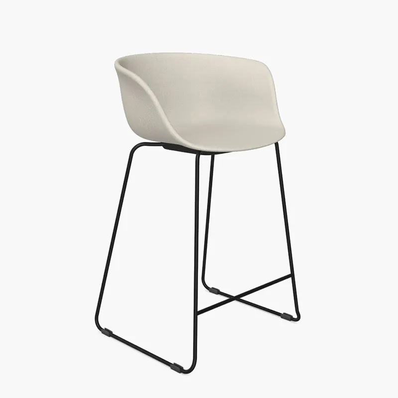 Loria Upholstered Bar Stool - Sled - 650, Stool