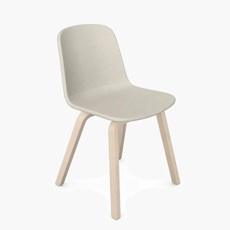 Loria Upholstered Side Chair - Wooden, Chair