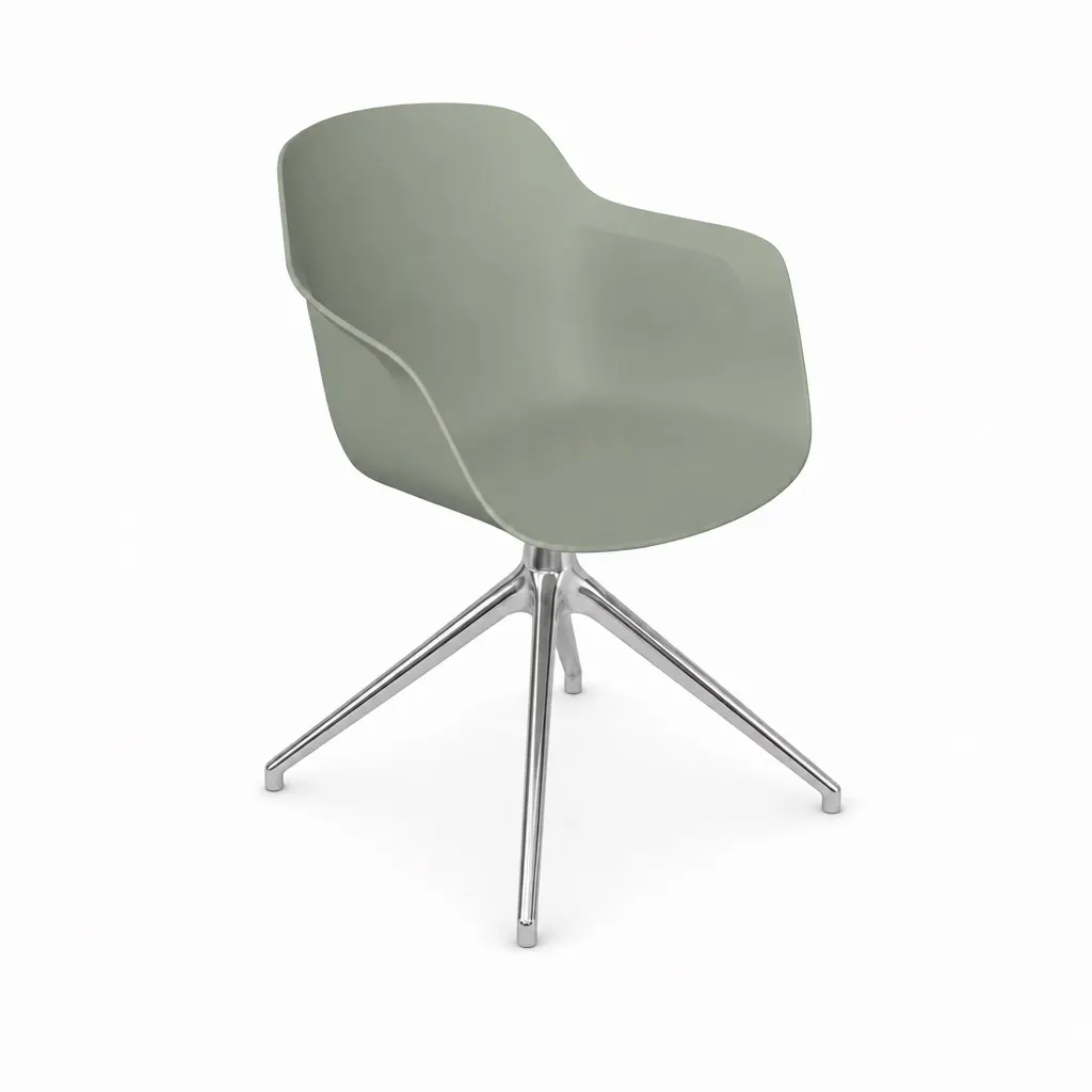 Loria Arm Chair - 4 Star Static - Metal, Chair