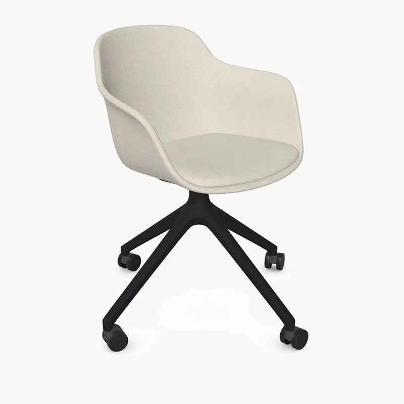 Loria Upholstered Arm Chair - 4 Star Castor, Chair