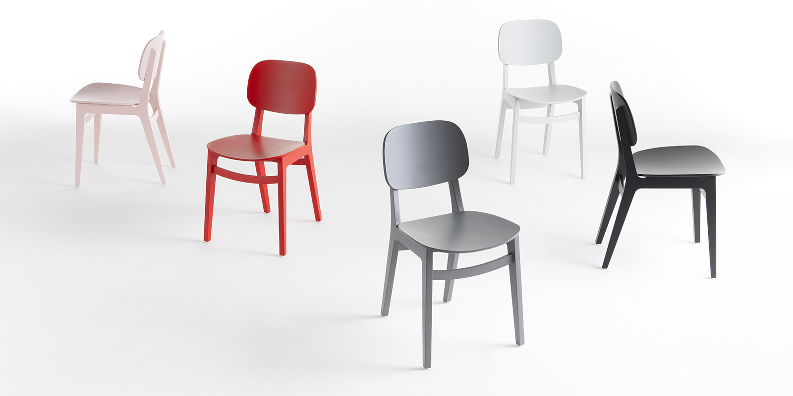 Verge Chair in Analine colours
