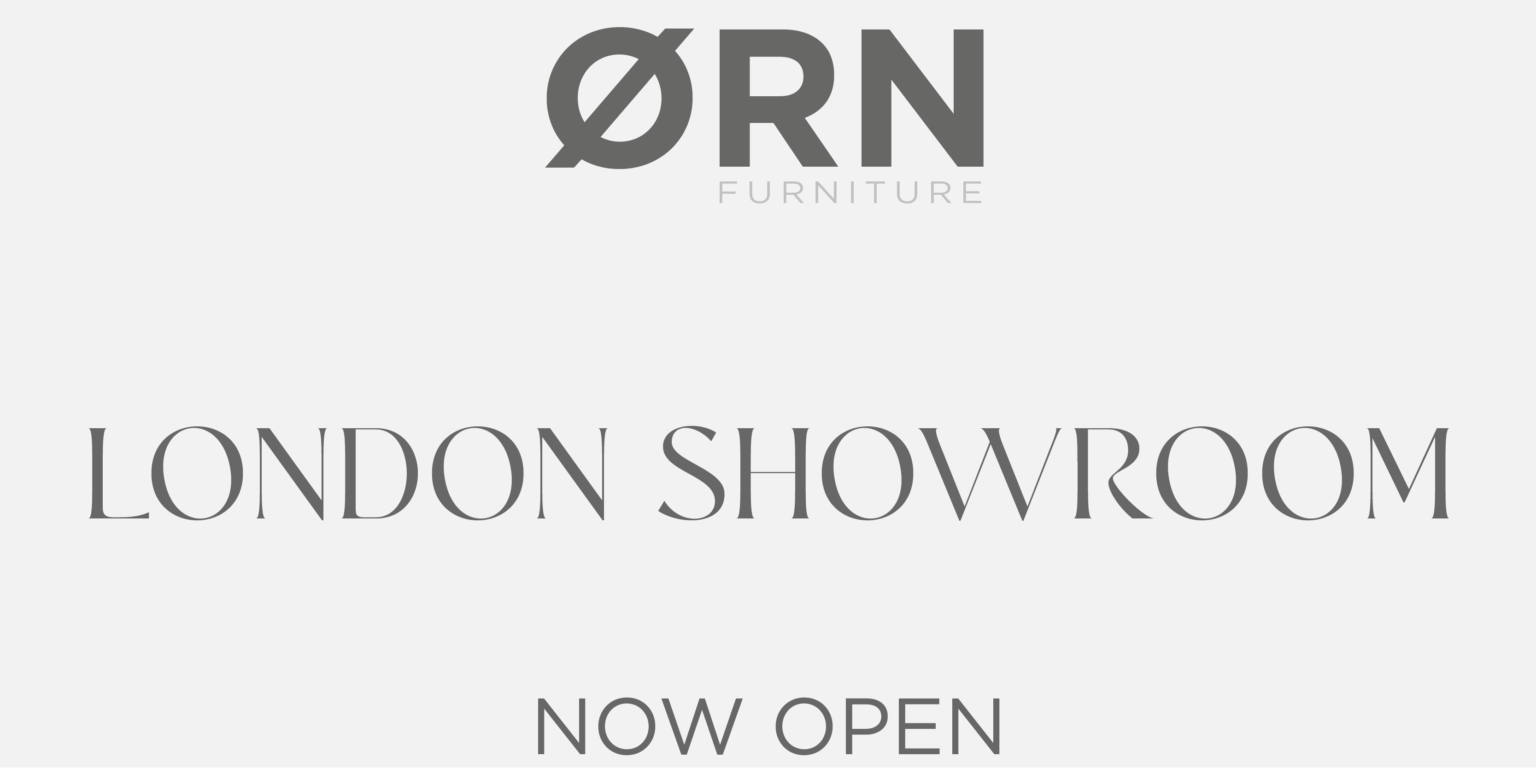 ØRN Furniture Showroom located in Clerkenwell, London